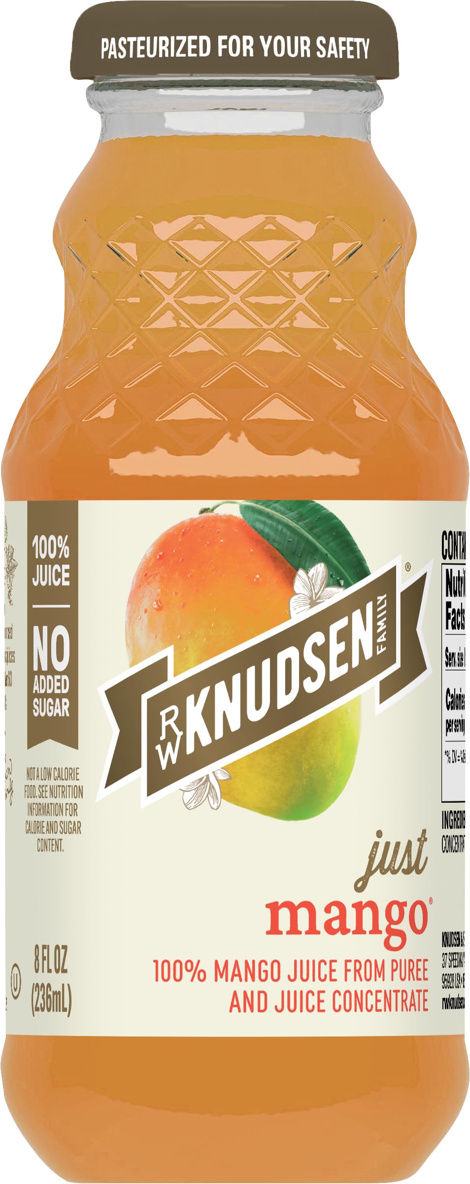 R.W. Knudsen Organic Morning Blend Juice, 8 fl oz (12 Pack)