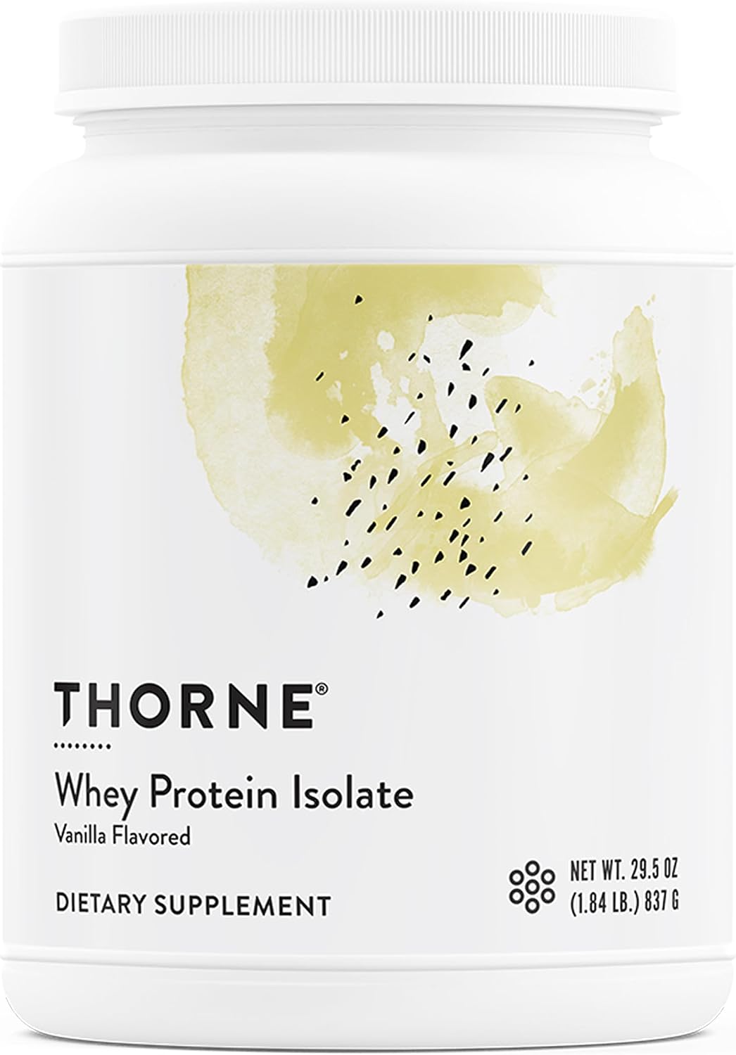 Thorne Whey Protein Isolate, Balanced Amino Acids Profile, 30 Servings
