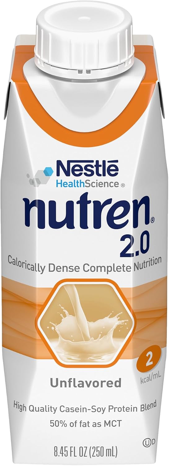 Nutren 2.0 Complete Nutrition Tube Feeding Formula, 8.45 Fl Oz, 24pk