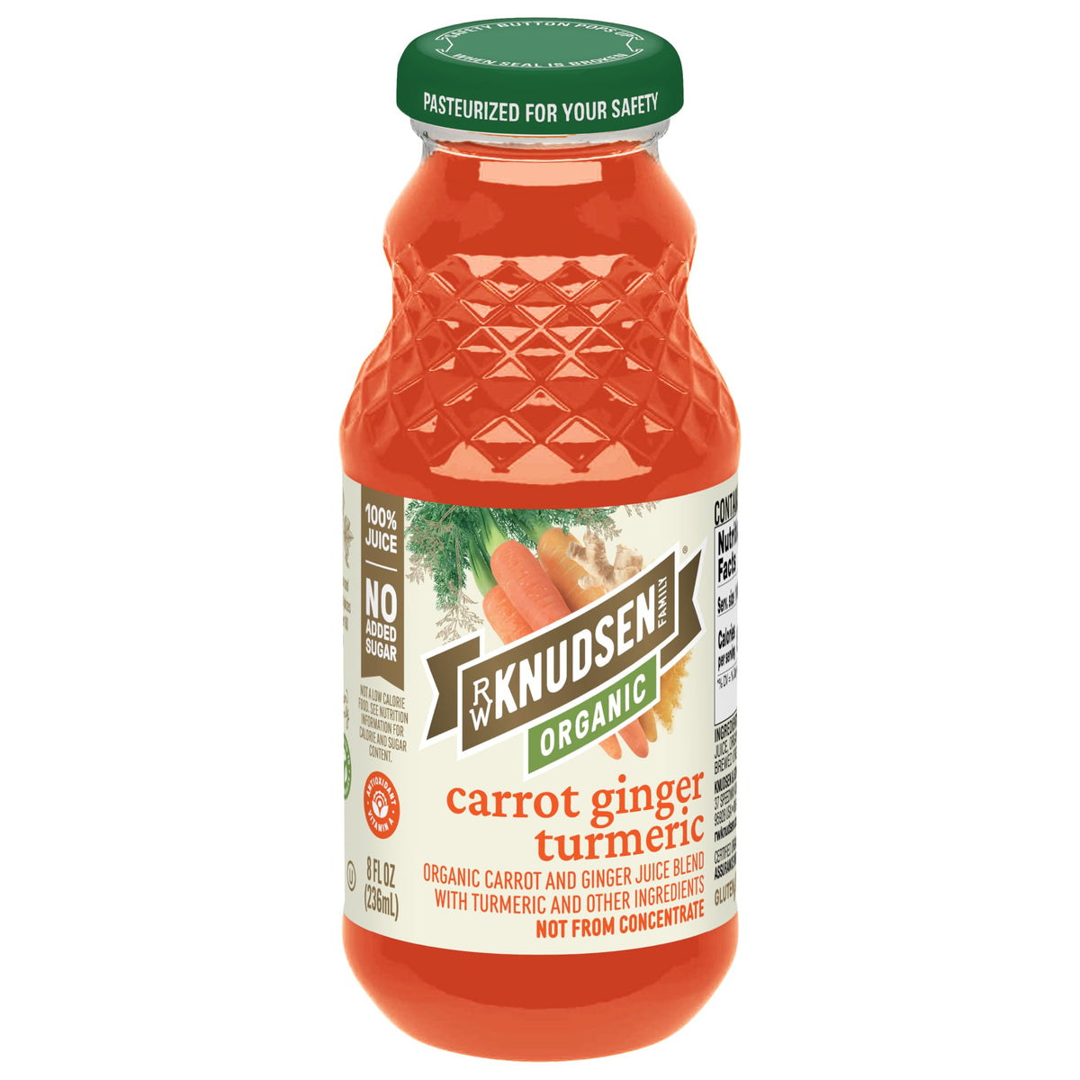 R.W. Knudsen Organic Morning Blend Juice, 8 fl oz (12 Pack)
