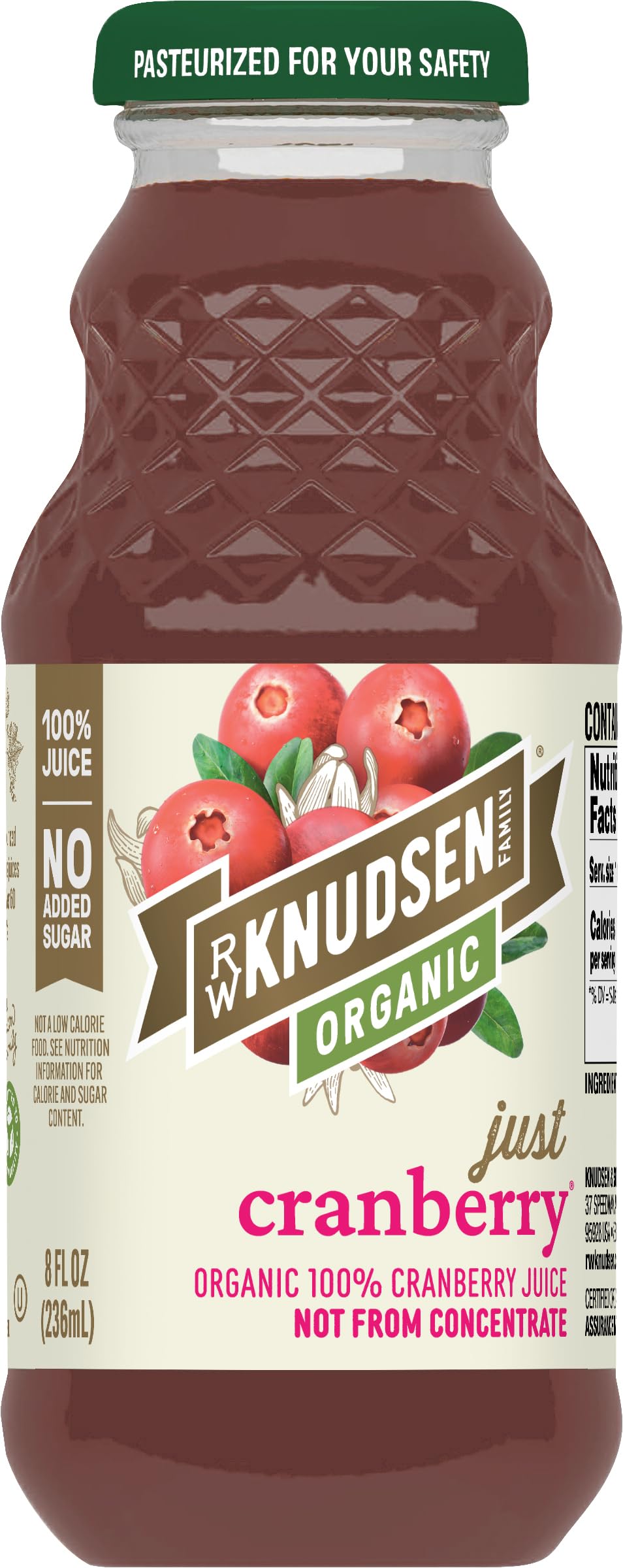 R.W. Knudsen Organic Morning Blend Juice, 8 fl oz (12 Pack)