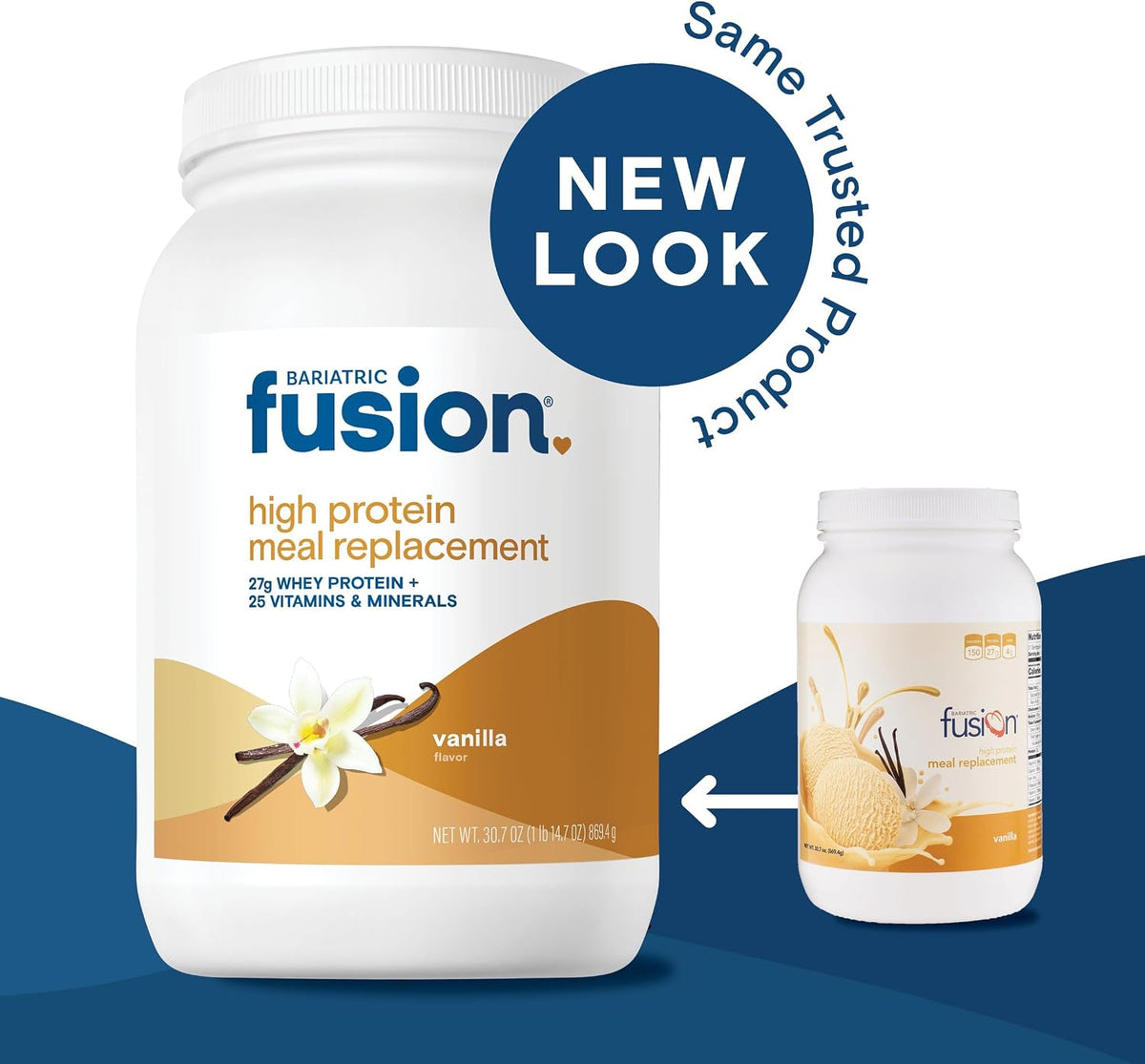 Bariatric Fusion High Protein Meal Replacement, Vanilla, 30.7 oz