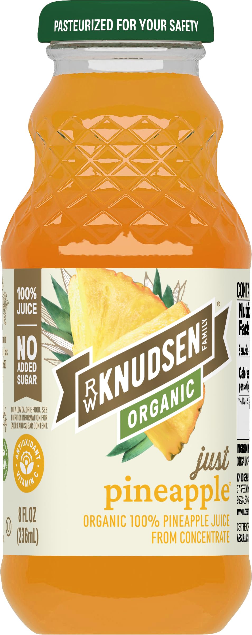 R.W. Knudsen Organic Morning Blend Juice, 8 fl oz (12 Pack)