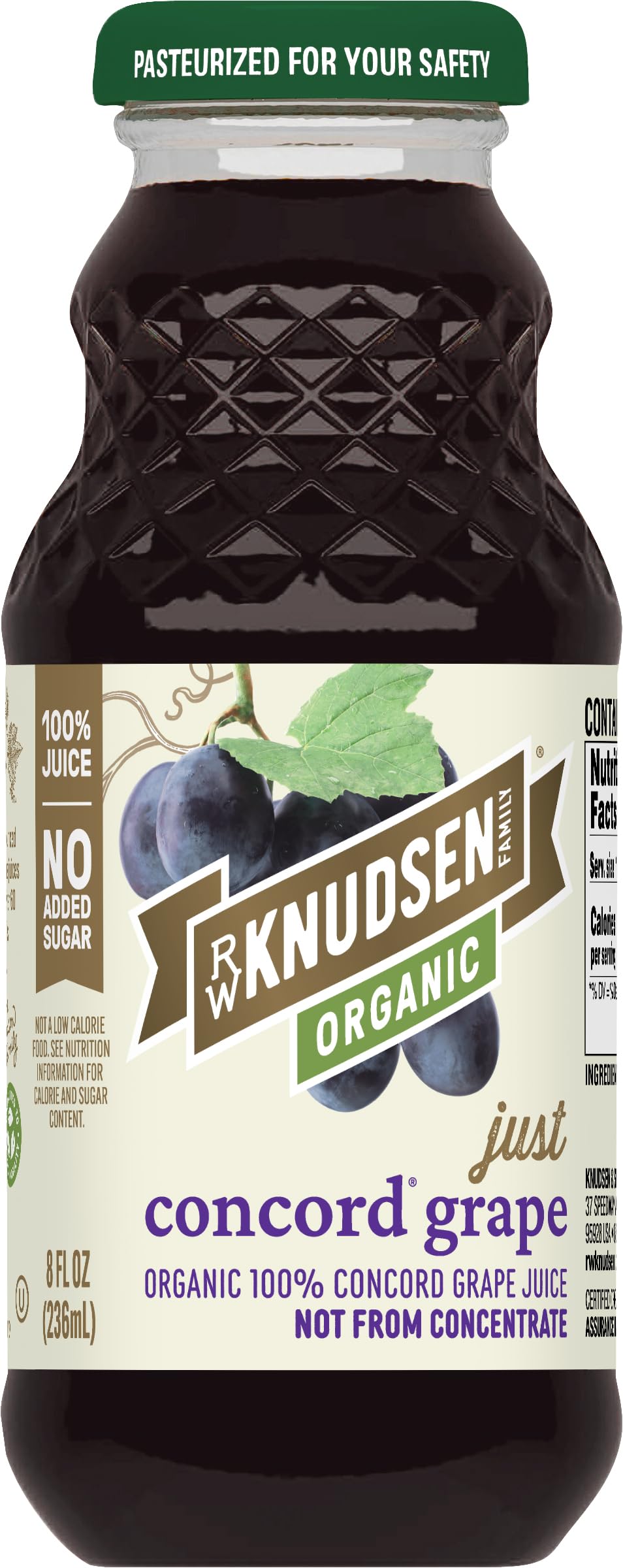 R.W. Knudsen Organic Morning Blend Juice, 8 fl oz (12 Pack)